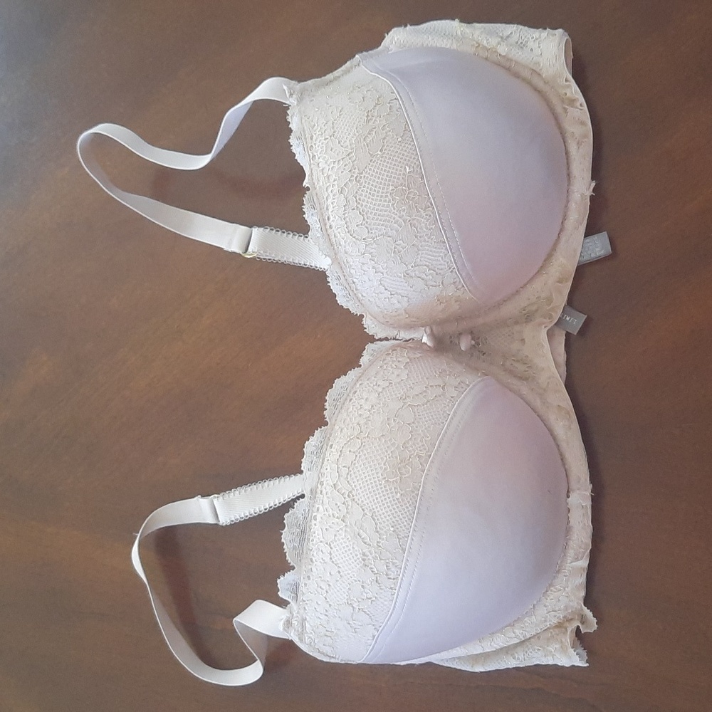 AERIE 34D Dusty Rose Push Up Bra